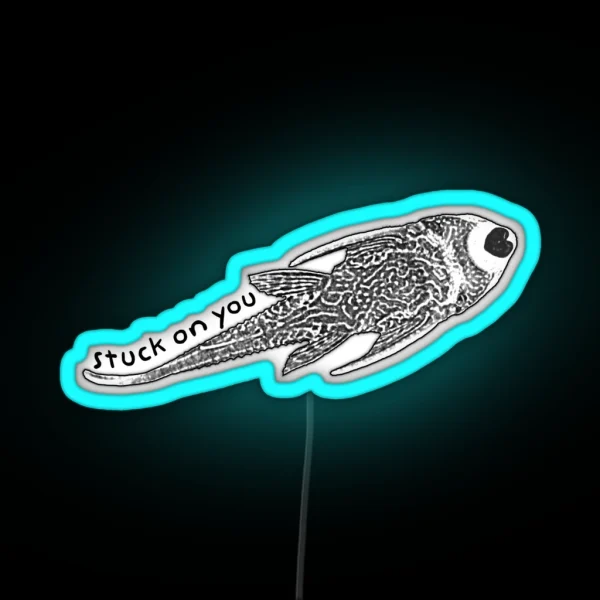 Stuck On You RGB Neon Sign