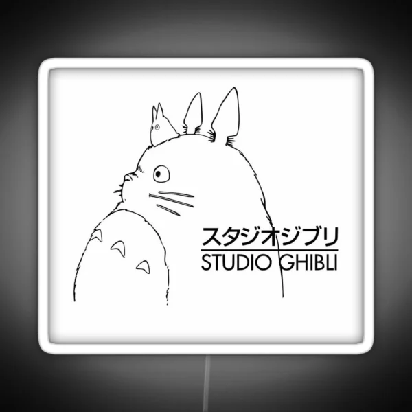 Studio Ghibli Logo RGB Neon Sign