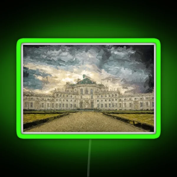 Stupinigi Hunting Lodge Piedmont Italy RGB Neon Sign