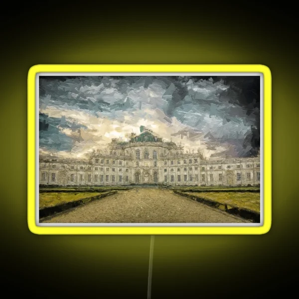 Stupinigi Hunting Lodge Piedmont Italy RGB Neon Sign