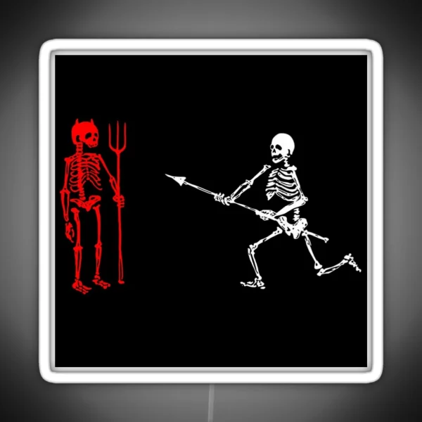 Sturgill Simpson And Skeleton RGB Neon Sign