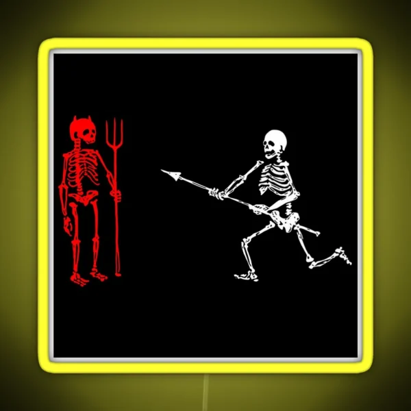 Sturgill Simpson And Skeleton RGB Neon Sign