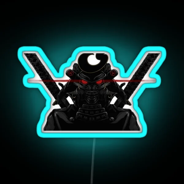 Sturgill Simpson Samurai RGB Neon Sign