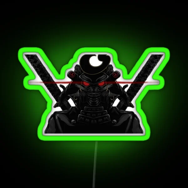 Sturgill Simpson Samurai RGB Neon Sign