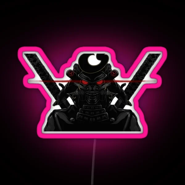 Sturgill Simpson Samurai RGB Neon Sign