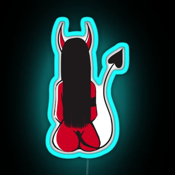 Succubus RGB Neon Sign