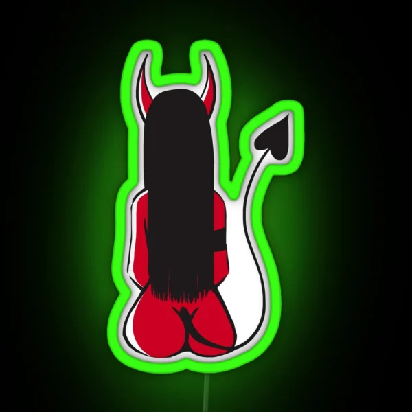 Succubus RGB Neon Sign