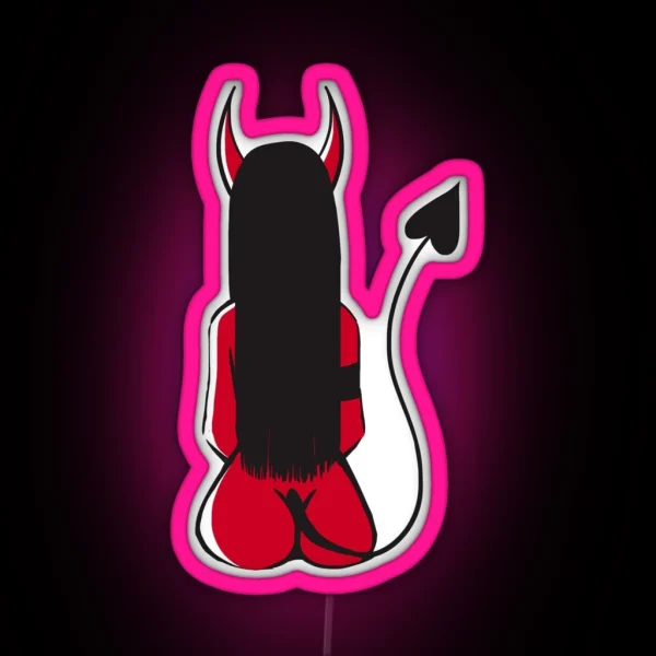 Succubus RGB Neon Sign