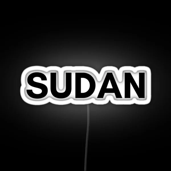 Sudan RGB Neon Sign