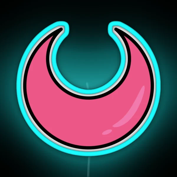 Sugar Moon RGB Neon Sign