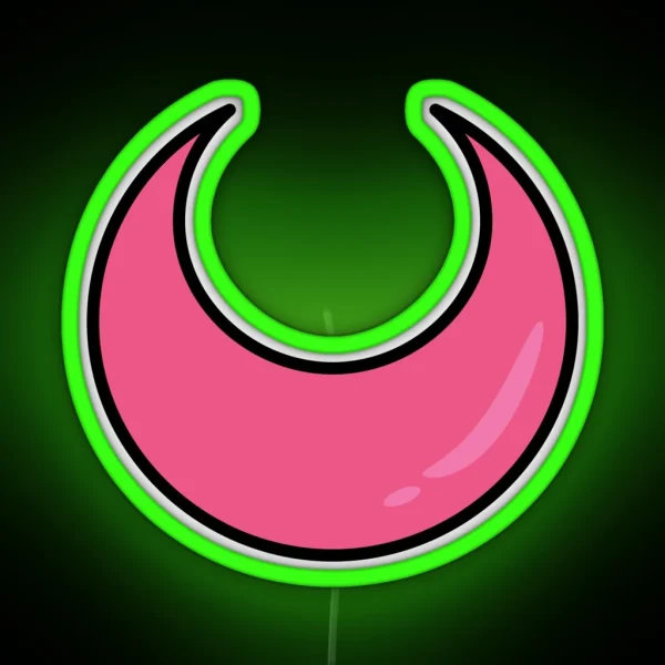 Sugar Moon RGB Neon Sign