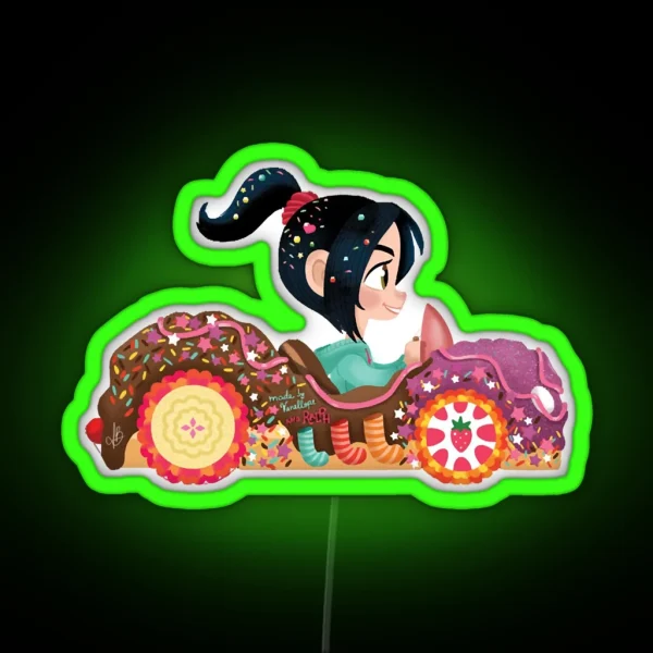 Sugar Rush RGB Neon Sign