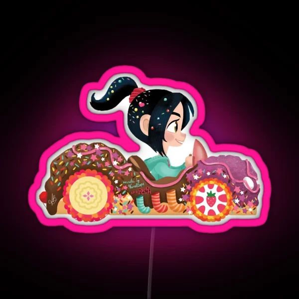 Sugar Rush RGB Neon Sign
