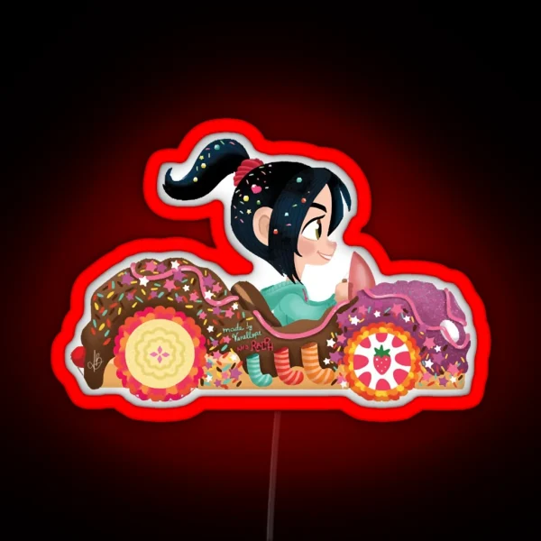 Sugar Rush RGB Neon Sign