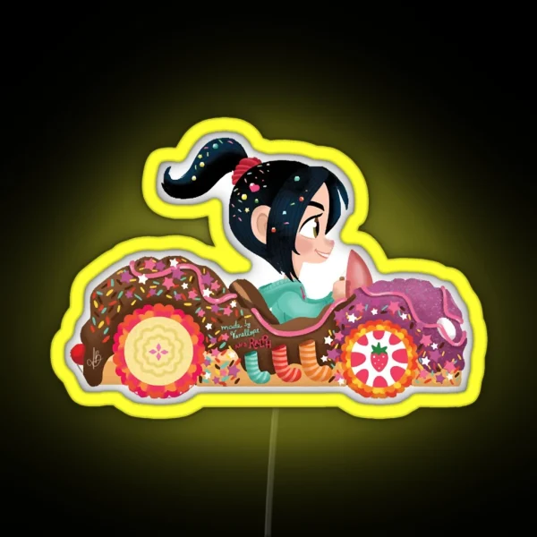 Sugar Rush RGB Neon Sign