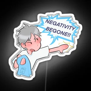 Sugawara Negativity Begone RGB Neon Sign