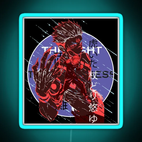 SUKUNA AND YUJI RGB Neon Sign