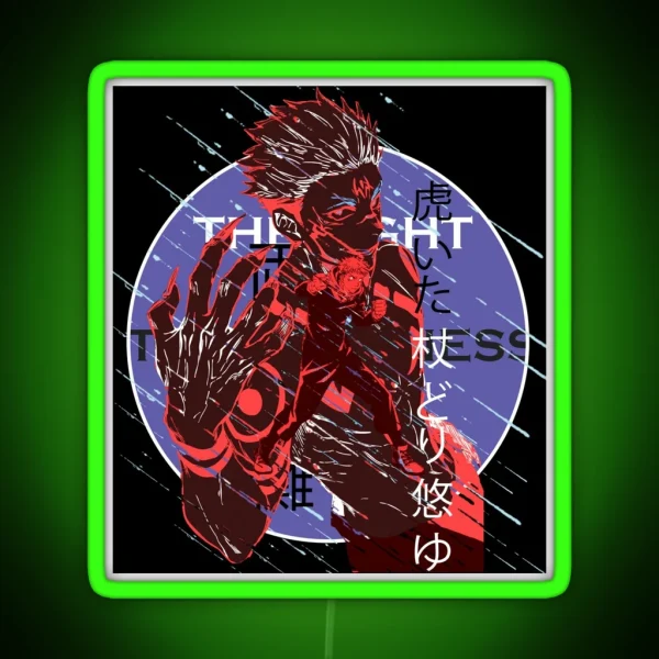 SUKUNA AND YUJI RGB Neon Sign