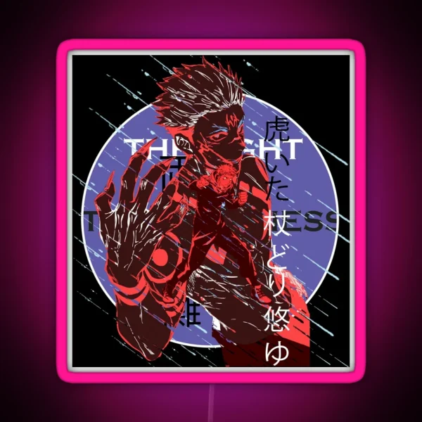 SUKUNA AND YUJI RGB Neon Sign