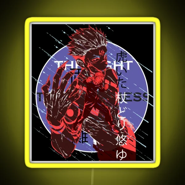 SUKUNA AND YUJI RGB Neon Sign