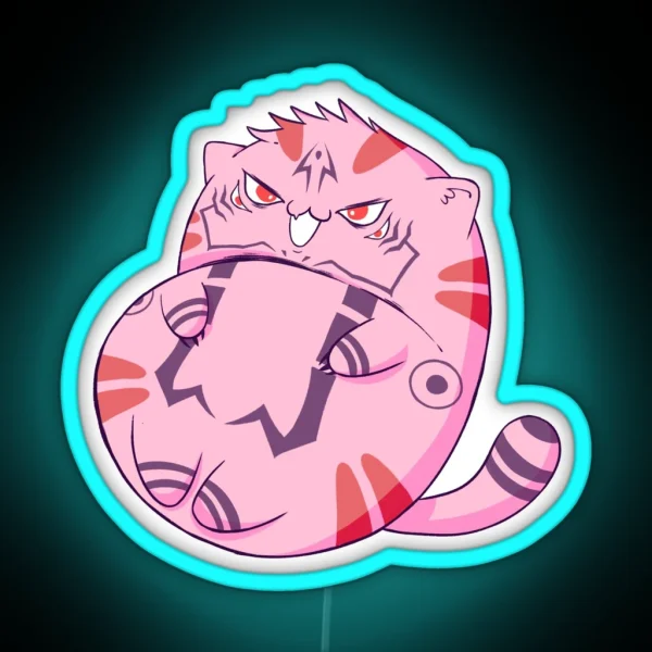 Sukuna Catto RGB Neon Sign