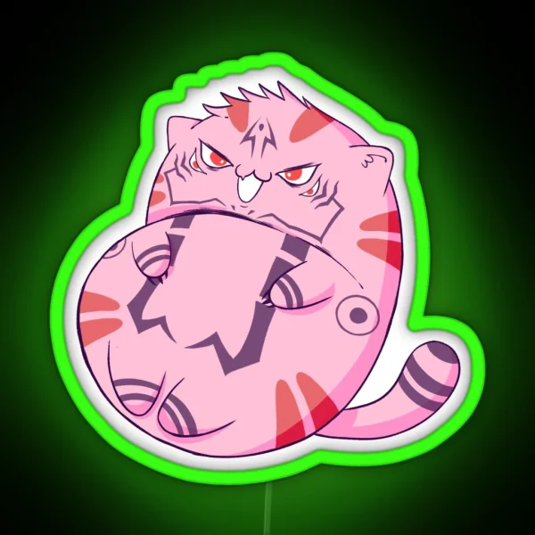 Sukuna Catto RGB Neon Sign