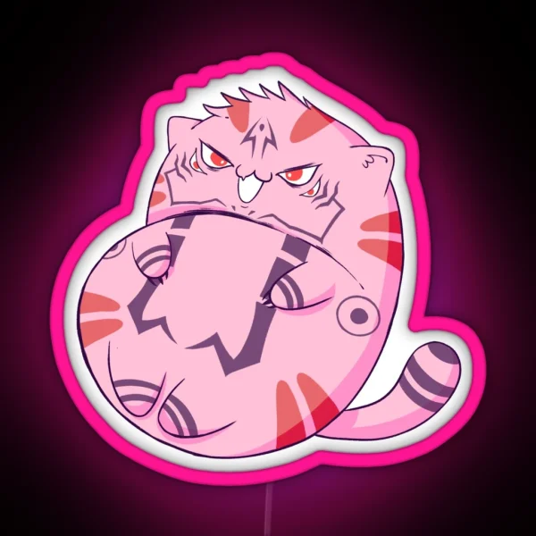 Sukuna Catto RGB Neon Sign