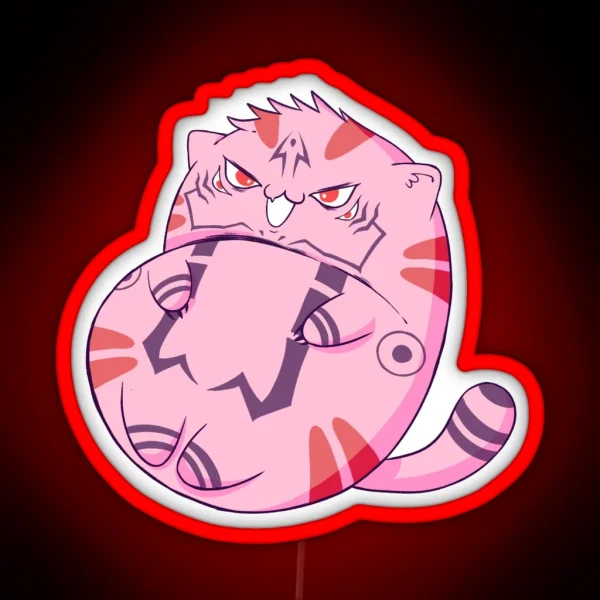 Sukuna Catto RGB Neon Sign