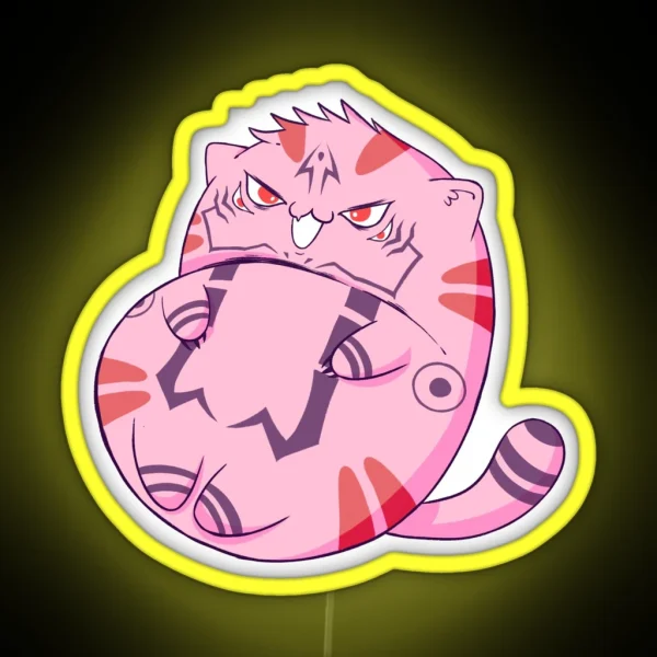 Sukuna Catto RGB Neon Sign