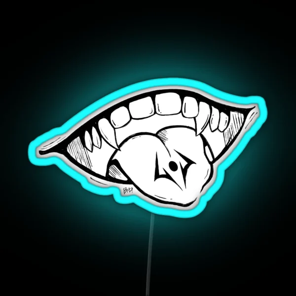 Sukuna Mouth RGB Neon Sign