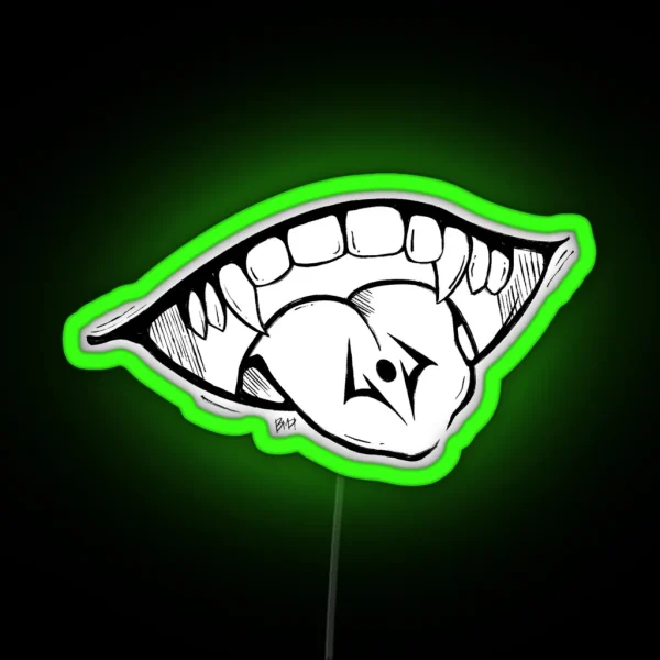 Sukuna Mouth RGB Neon Sign