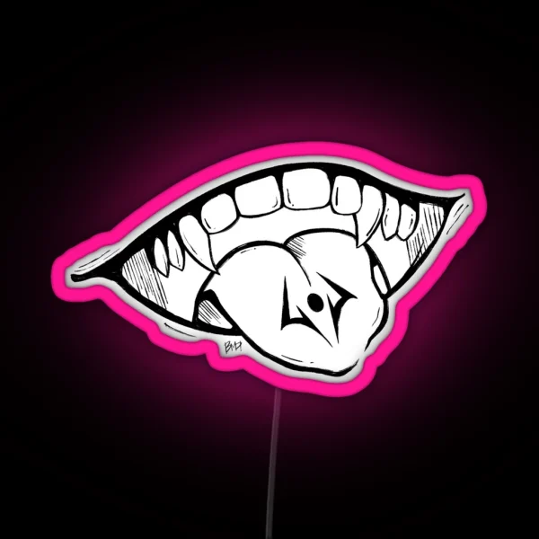 Sukuna Mouth RGB Neon Sign