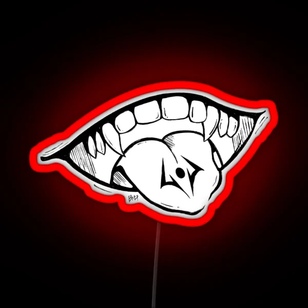 Sukuna Mouth RGB Neon Sign