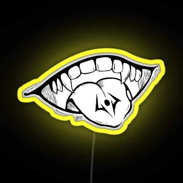Sukuna Mouth RGB Neon Sign