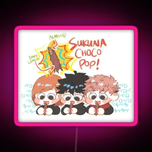 Sukuna Pop RGB Neon Sign