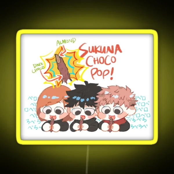 Sukuna Pop RGB Neon Sign
