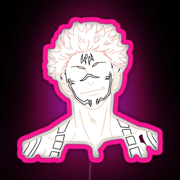 Sukuna RGB Neon Sign