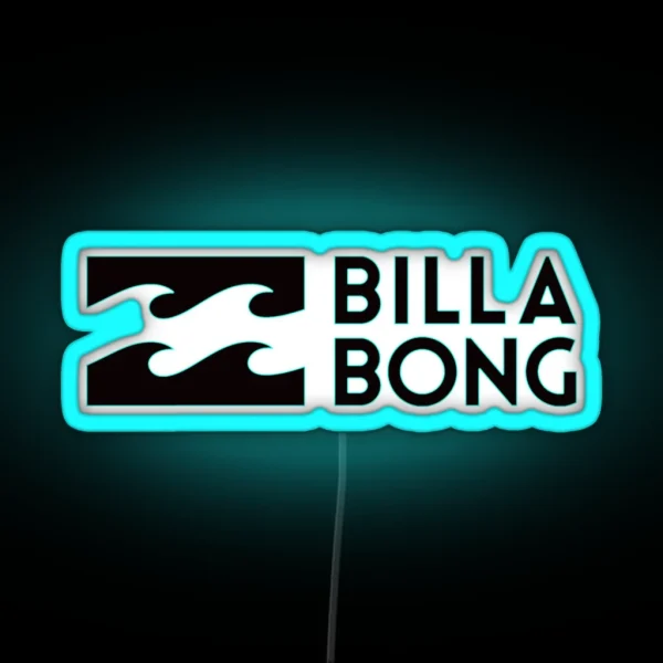 Summer77 Billabong Clothes Billabong Short Billabong RGB Neon Sign