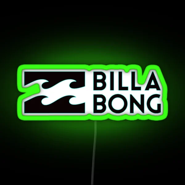 Summer77 Billabong Clothes Billabong Short Billabong RGB Neon Sign
