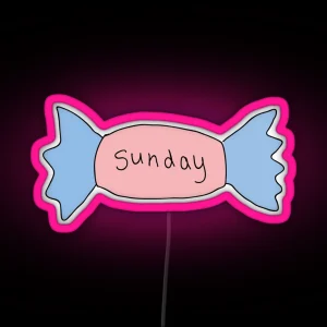 Sunday Candy RGB Neon Sign