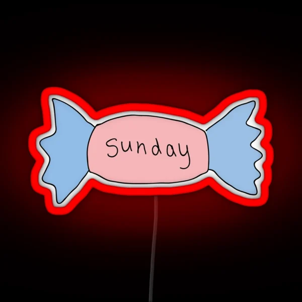 Sunday Candy RGB Neon Sign