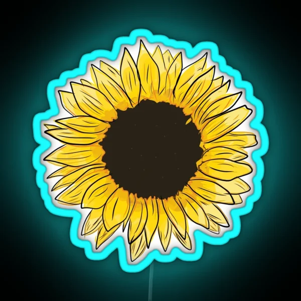 Sunflower RGB Neon Sign