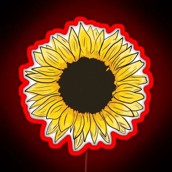 Sunflower RGB Neon Sign