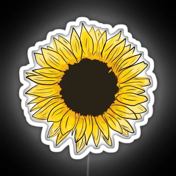 Sunflower RGB Neon Sign