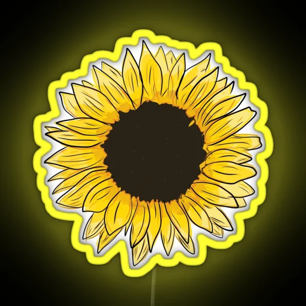 Sunflower RGB Neon Sign