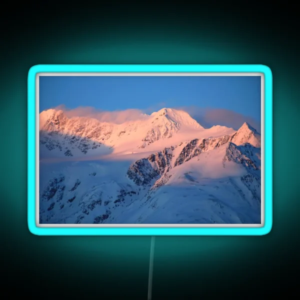 Sunlit Peaks RGB Neon Sign
