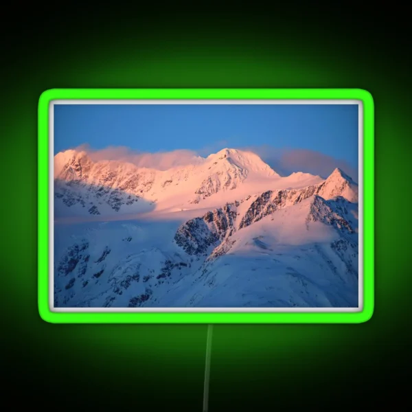 Sunlit Peaks RGB Neon Sign