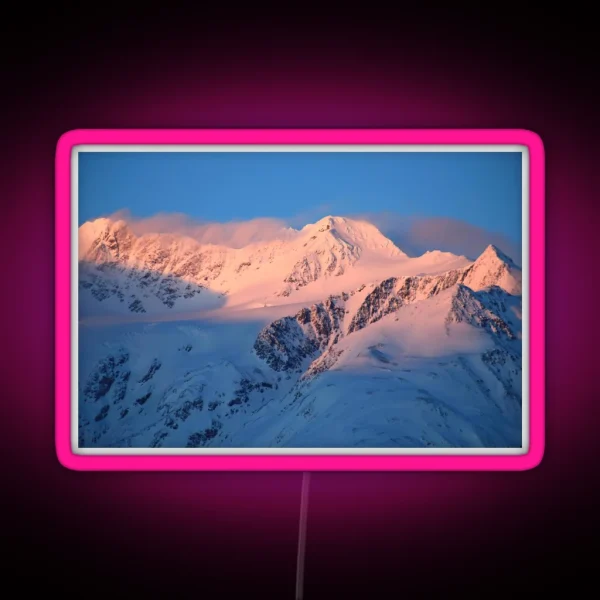 Sunlit Peaks RGB Neon Sign