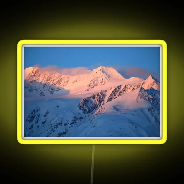 Sunlit Peaks RGB Neon Sign