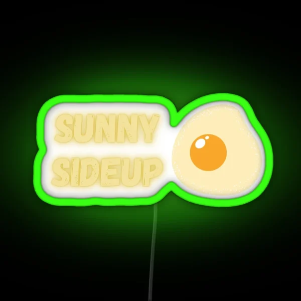 Sunny Side Up RGB Neon Sign
